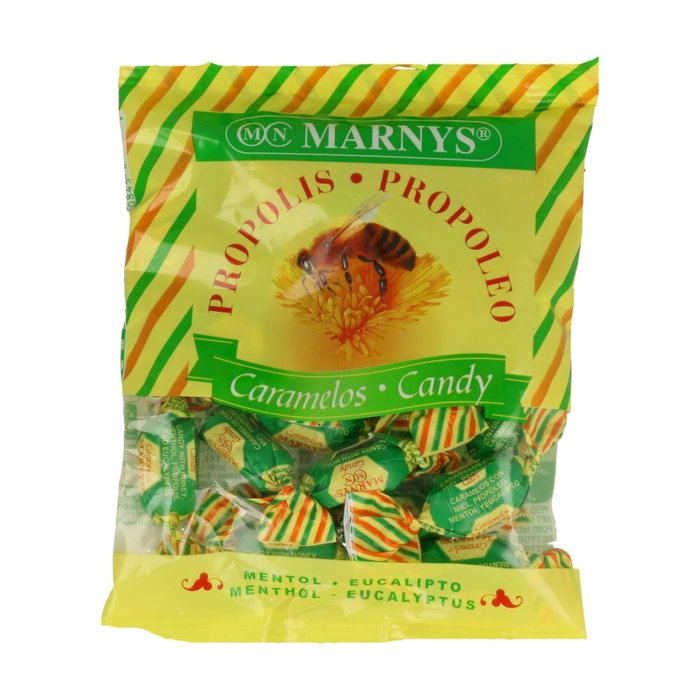 MARNYS Caramels Propolis Miel Menthol Eucalyptus 60g MARNYS Caramels Propolis Miel Menthol Eucalyptus 60g