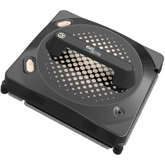 Eziclean Windobot S10 Vibra - Robot lave-vitres avec microfibres - 72 W, 65 dB, câble 4 m - Fabriqué en France - Noir