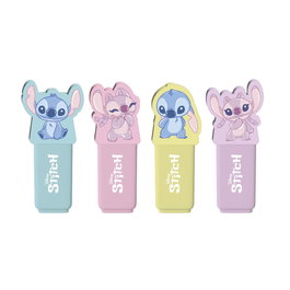 ERIK Set de 4 surligneurs topper Stitch Disney
