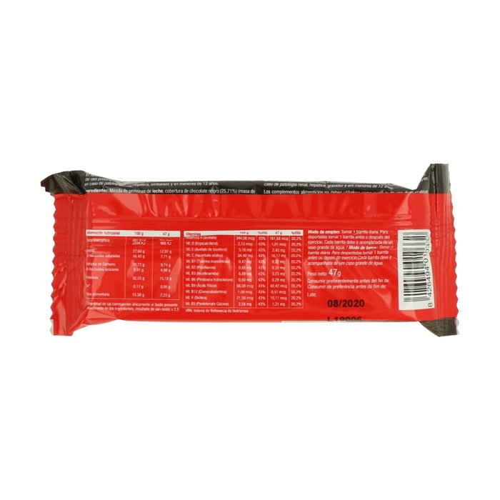 HERBORA Barrita proteica chocolate y stracciatella - 24 unités