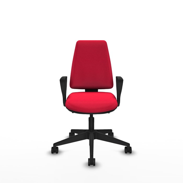 PIQUERAS Y CRESPO Chaise Elche Asynchrone Rouge