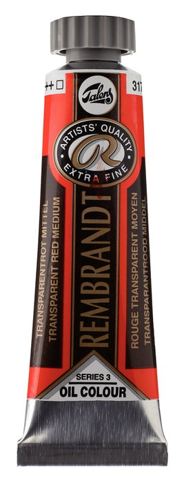Rembrandt Peinture à l'huile Rouge Transparente Medio 317, 15 ml Rembrandt Peinture à l'huile Rouge Transparente Medio 317, 15 ml