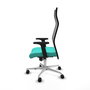 Piqueras y Crespo Chaise de Bureau Albacete Turquoise et Noir
