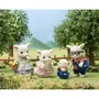 Sylvanian Families - Figurines Famille Chevre - 4 Personnages Articulés avec Vêtements Amovibles - Jouets Miniatures pour Enfants Dès 3 Ans