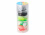 Innspiro Set de Gemmes Acryliques Circulaires 18 mm Couleurs Fluo