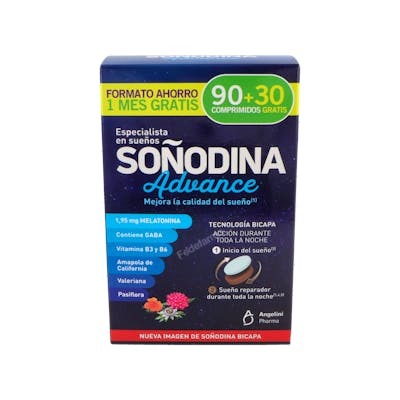 Natura Essenziale Soñodina Mélatonine Bicouche 120 Comprimés (90+30 offerts) Natura Essenziale Soñodina Mélatonine Bicouche 120 Comprimés (90+30 offerts)