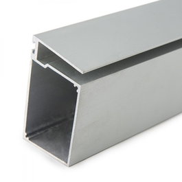 Greenice Profil Aluminium pour Ruban LED Étagères et Vitrines avec Logement Transformateur, 2m