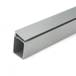 Greenice Profil Aluminium Pour Bande LED Étagères Verre Épaisseur 8Mm - Logement de Transformateur x 2M