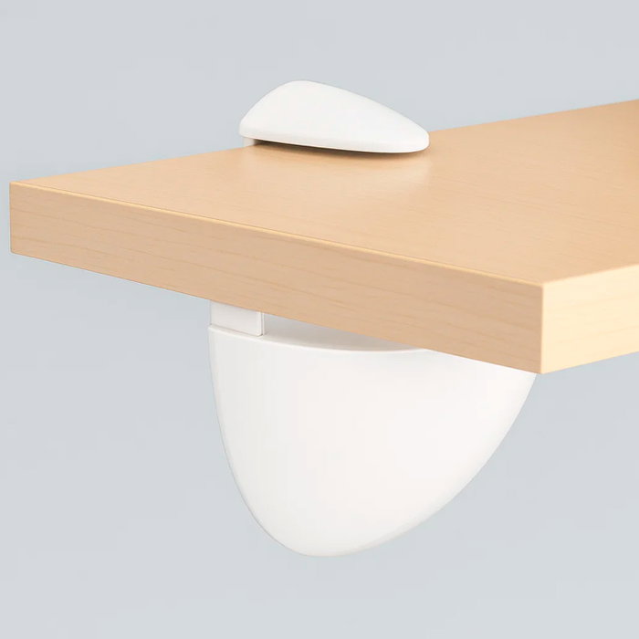 WOLFPACK LINEA PROFESIONAL Support de rayonnage A-178 70x105mm Blanc