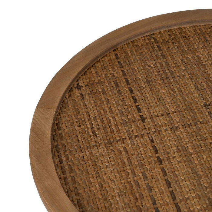 Petite Table d'Appoint Naturel 49,5 x 49,5 x 50 cm Petite Table d'Appoint Naturel 49,5 x 49,5 x 50 cm