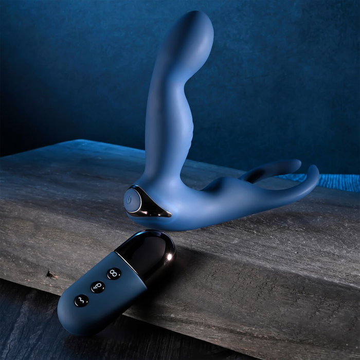 Vibromasseur anal Evolved Zero Tolerance Bleu
