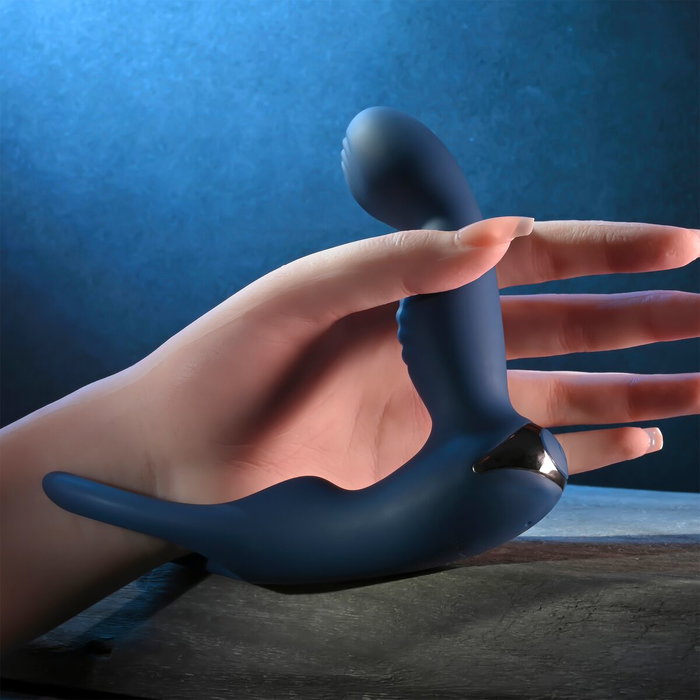 Vibromasseur anal Evolved Zero Tolerance Bleu