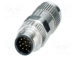 PHOENIX CONTACT Connecteur M12 mâle 12 broches droit