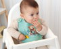 KioKids Bavoir Blandito Silicone Ours Sage