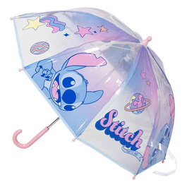 Cerdà Parapluie manuel Poe Burbuja Stitch 45 cm - Bleu