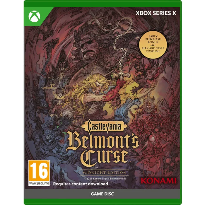 Just For Games Castlevania Belmont's Curse Midnight Edition - Jeu Xbox Series X Just For Games Castlevania Belmont's Curse Midnight Edition - Jeu Xbox Series X