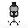 Piqueras y Crespo Chaise de Bureau Jorquera 2D036N2 Bleu