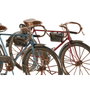 Home ESPRIT Figurine Décorative Vintage Bleu Rouge Bronze (2 Unités)