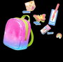 Real Littles - Mochila Neon - Modèles assortis - Sac à dos jouet fluorescent pour enfant à partir de 5 ans