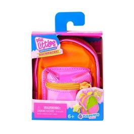 Real Littles - Mochila Neon - Modèles assortis - Sac à dos jouet fluorescent pour enfant à partir de 5 ans