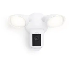 Ring - Caméra de surveillance Spotlight Cam Pro sur secteur avec vision nocturne couleur, détection de mouvement et vidéo HD 1080p - Noir