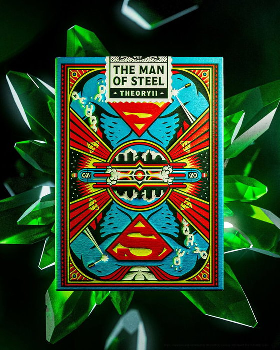 DC Comics jeu de cartes à jouer Superman: The Man of Steel DC Comics jeu de cartes à jouer Superman: The Man of Steel