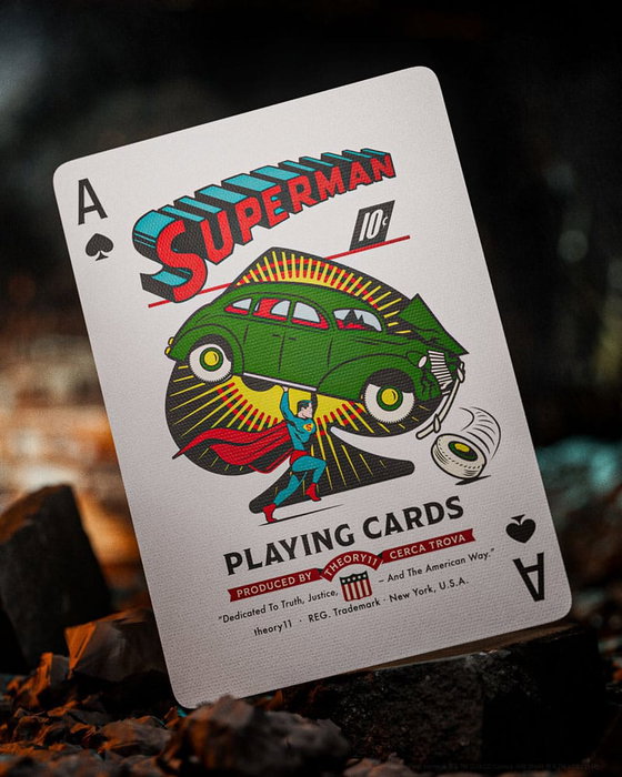 DC Comics jeu de cartes à jouer Superman: The Man of Steel DC Comics jeu de cartes à jouer Superman: The Man of Steel