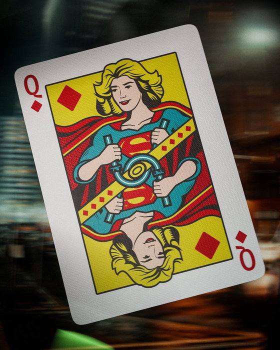 DC Comics jeu de cartes à jouer Superman: The Man of Steel DC Comics jeu de cartes à jouer Superman: The Man of Steel