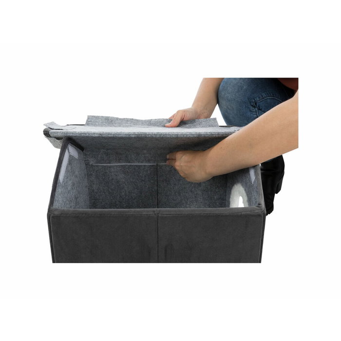 Trixie Maison pour animaux Livia Gris et Blanc 38x41x44 cm