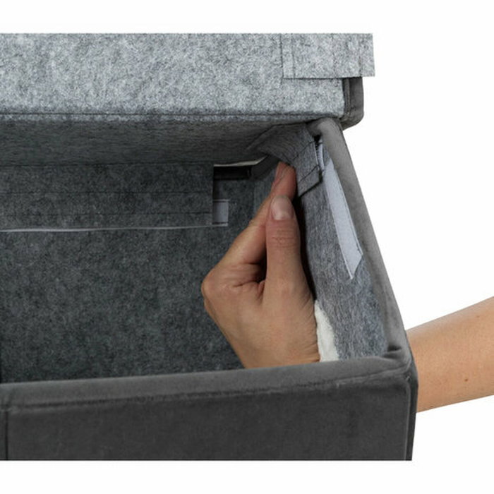 Trixie Maison pour animaux Livia Gris et Blanc 38x41x44 cm