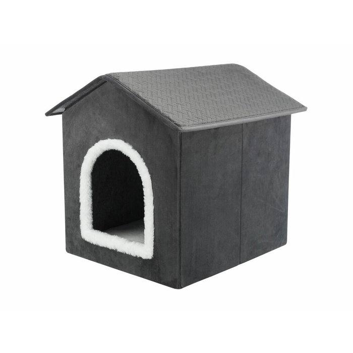 Trixie Maison pour animaux Livia Gris et Blanc 38x41x44 cm