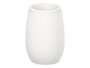 Berilo Vas Poliresina Bain Blanc Rayures 8x11x8 cm (Set de 12)