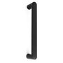 JANDEL C200 - Manillon en Zamak H45, finition satinée chrome, dimensions C349, disponible en noir, blanc, anthracite et laiton mat noir