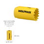 WOLFPACK LINEA PROFESIONAL Scie cloche bimétal Target Ø 29 mm