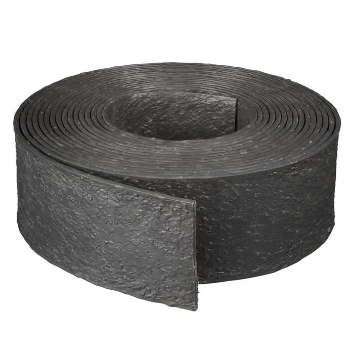 Nature Borderfix Bordure de jardin Noir 12 m x 12 cm
