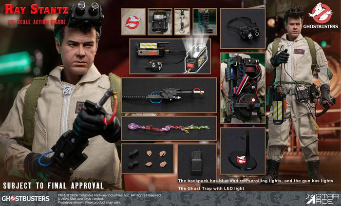 Ghostbusters (1984) figurine 1/6 Winston Ray Stantz 30 cm Ghostbusters (1984) figurine 1/6 Winston Ray Stantz 30 cm