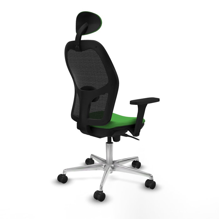Piqueras y Crespo Chaise de Bureau avec Appui-tête Jorquera 3D086N1 Vert