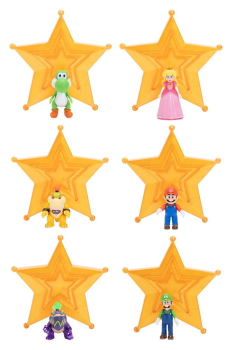 Super Mario Galaxy, le film assortiment figurines Wave 1 4 cm (12) Super Mario Galaxy, le film assortiment figurines Wave 1 4 cm (12)