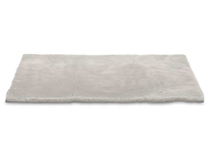 Giftdecor Alfombra à Poils Courts Gris 60 x 90 cm en Polyester (Set de 6)