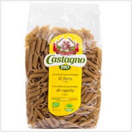CASTAGNO Macaronis complets à l'épeautre dicoccum BIO 500g