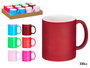 Vessia Tasse Néon Assortiment 6 Couleurs 330 ml Céramique 8.2x9.7x12 cm (Set de 24)