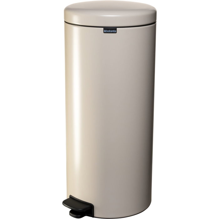 Brabantia Newicon Poubelle à pédale 30 L Soft Beige Brabantia Newicon Poubelle à pédale 30 L Soft Beige