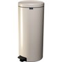 Brabantia Newicon Poubelle à pédale 30 L Soft Beige