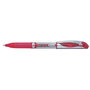Pentel BL77-BO EnerGel Roller à encre gel de couleur rouge avec pointe moyenne - Stylo roller à encre liquide haute performance
