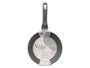 Kinvara Poêle à Induction Forgée Aluminium 24 cm Grise Antiadhésive (Set de 6)