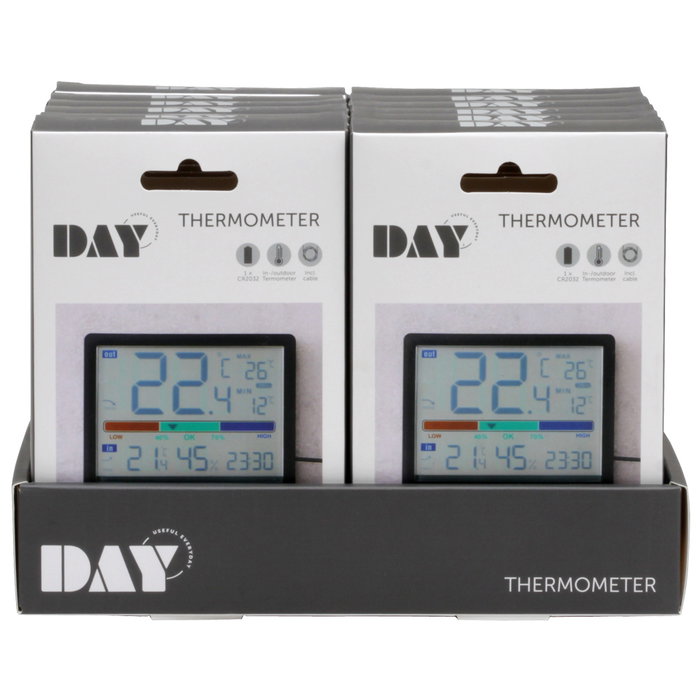 Day Thermomètre Intérieur/Extérieur