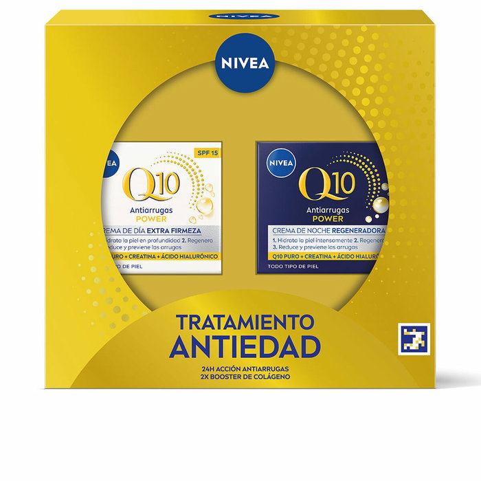 Nivea Coffret Traitement Anti-Âge Q10 - 2 pièces Nivea Coffret Traitement Anti-Âge Q10 - 2 pièces