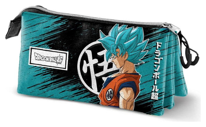 Karactermania Trousse Triple Dragon Ball Saiyajin Bleu