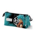 Karactermania Trousse Triple Dragon Ball Saiyajin Bleu
