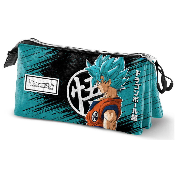 Karactermania Trousse Triple Dragon Ball Saiyajin Bleu
